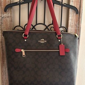 Coach Large Zip Top Tote